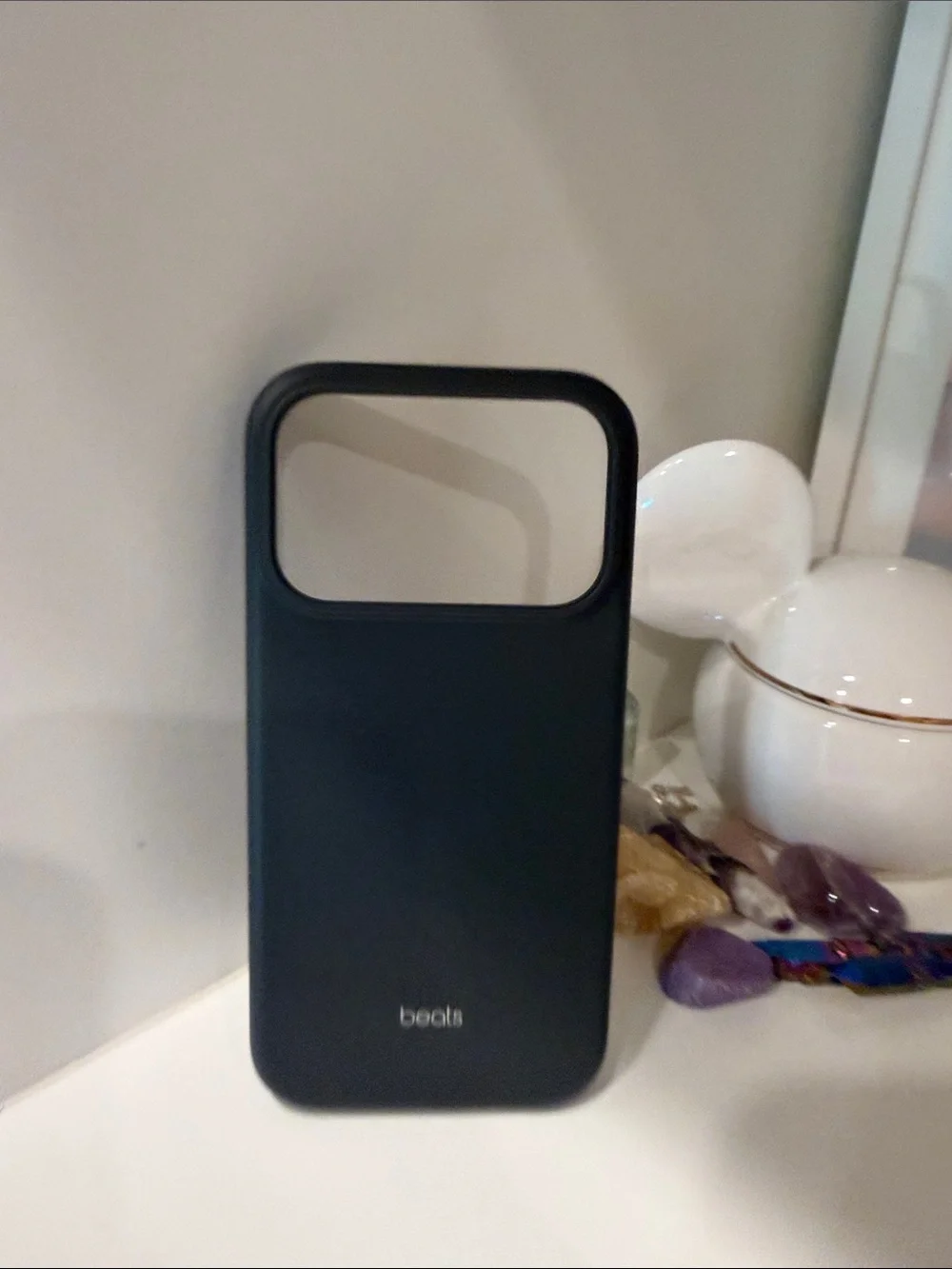 Beats iPhone 17 pro case dark grey